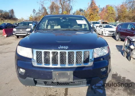 2013 Jeep Grand Cherokee Overland из США, поврежденный, VIN 1C4RJFCG2DC523427